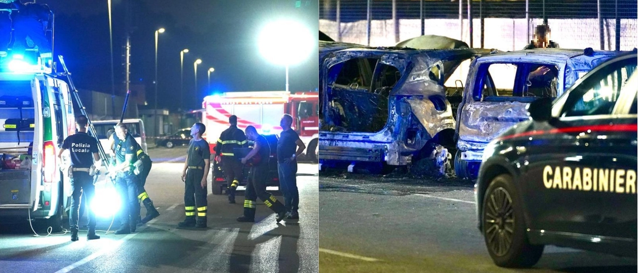 Morto carbonizzato tra le auto in fiamme a Sesto, l’ipotesi: la vittima è un vigile del fuoco