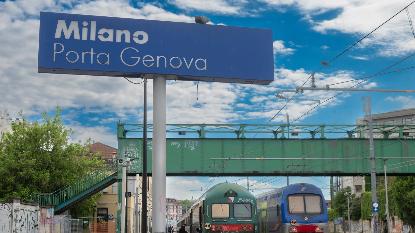 La stazione ferroviaria di Porta Genova è nata per servire la linea Milano-Mortara