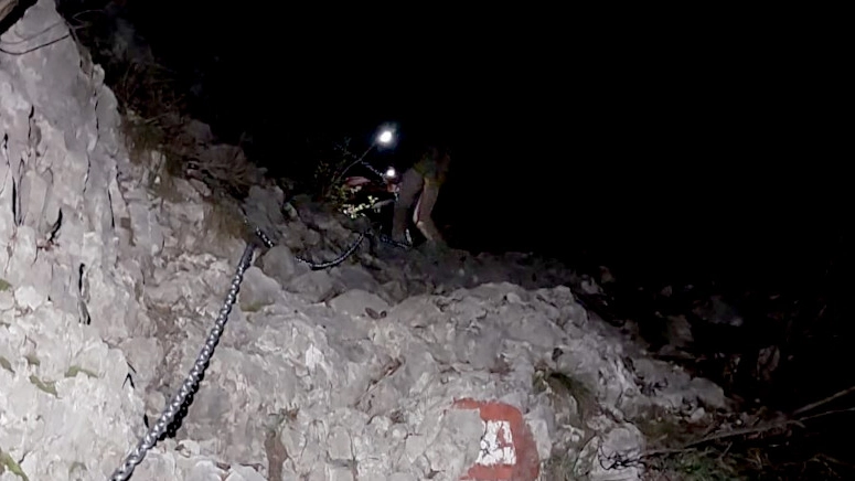 I soccorsi sul San Martino I soccorsi sul San Martino