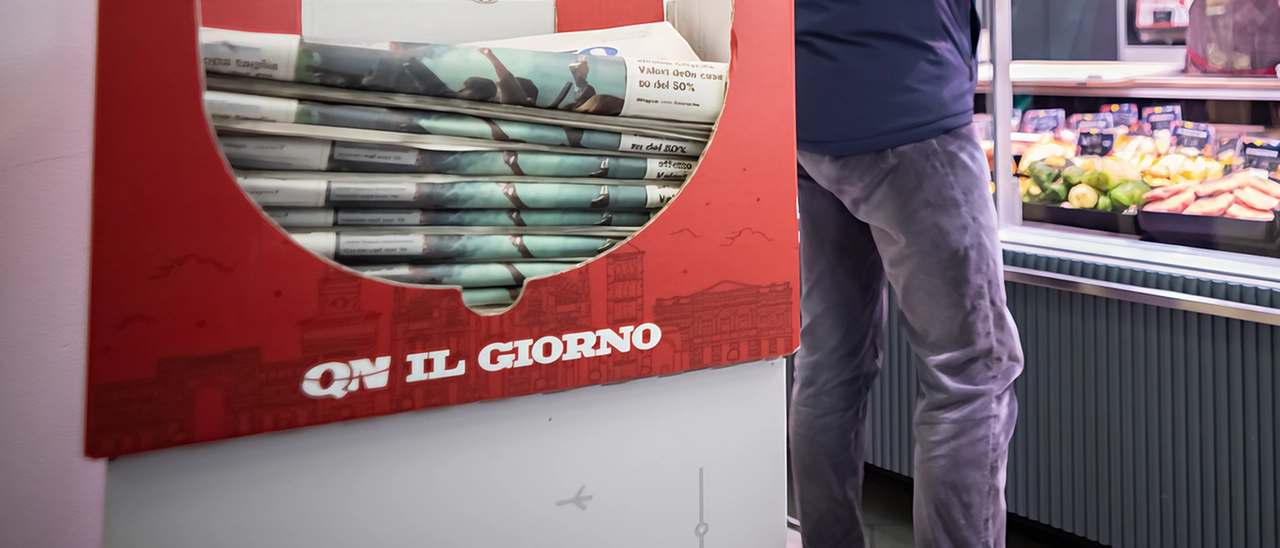 “Il Giorno“ si può acquistare mentre si fa la spesa