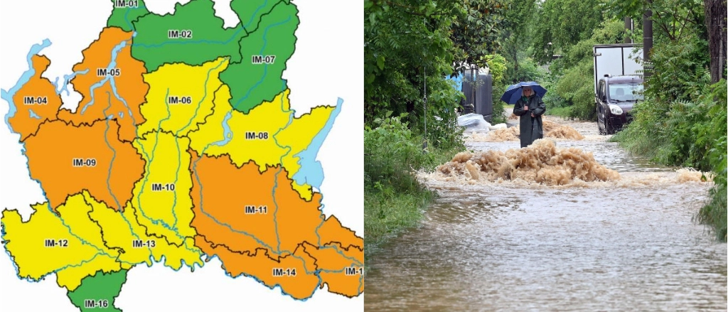 Allerta meteo in Lombardia