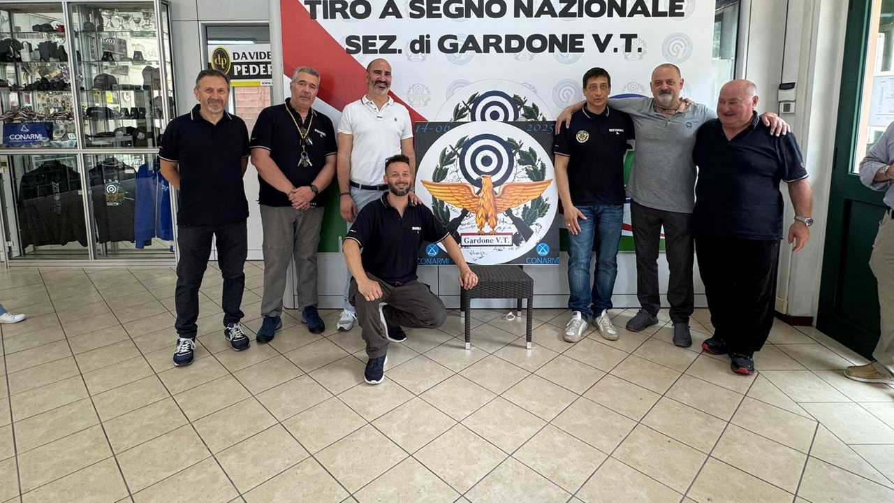 Il team del tiro a segno nazionale