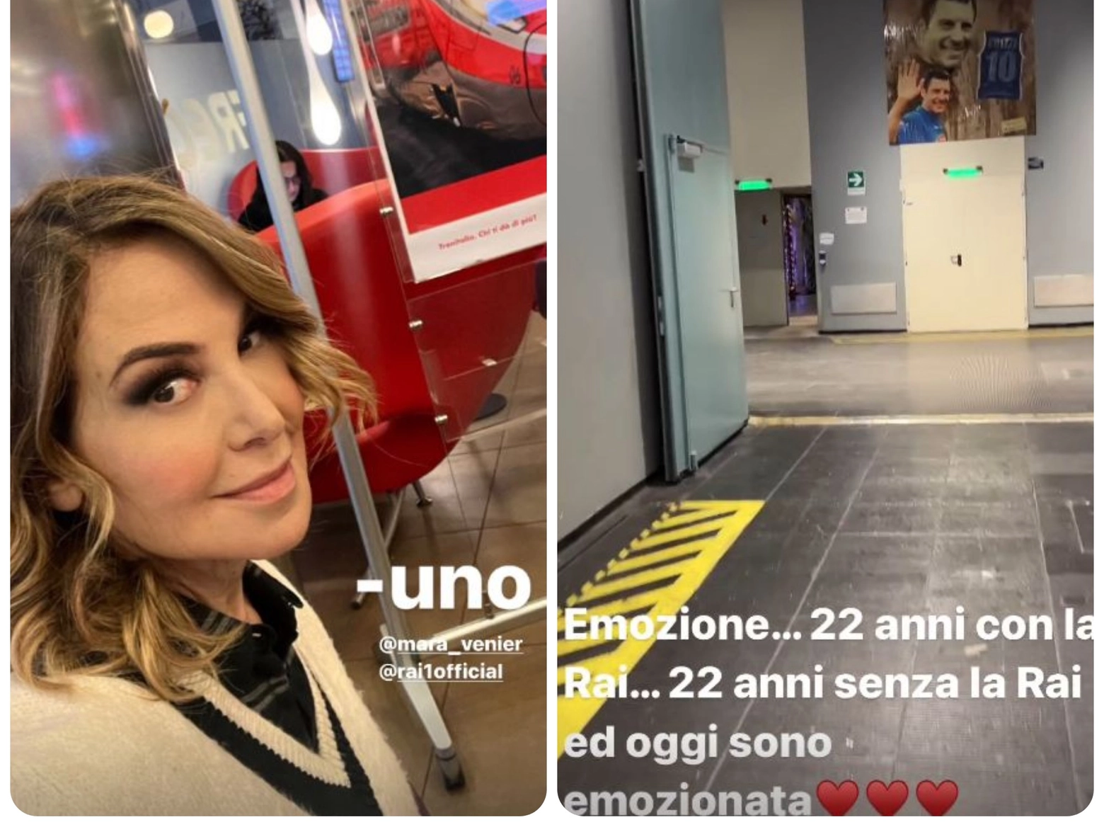 Barbara D'Urso (Frame video Instagram)