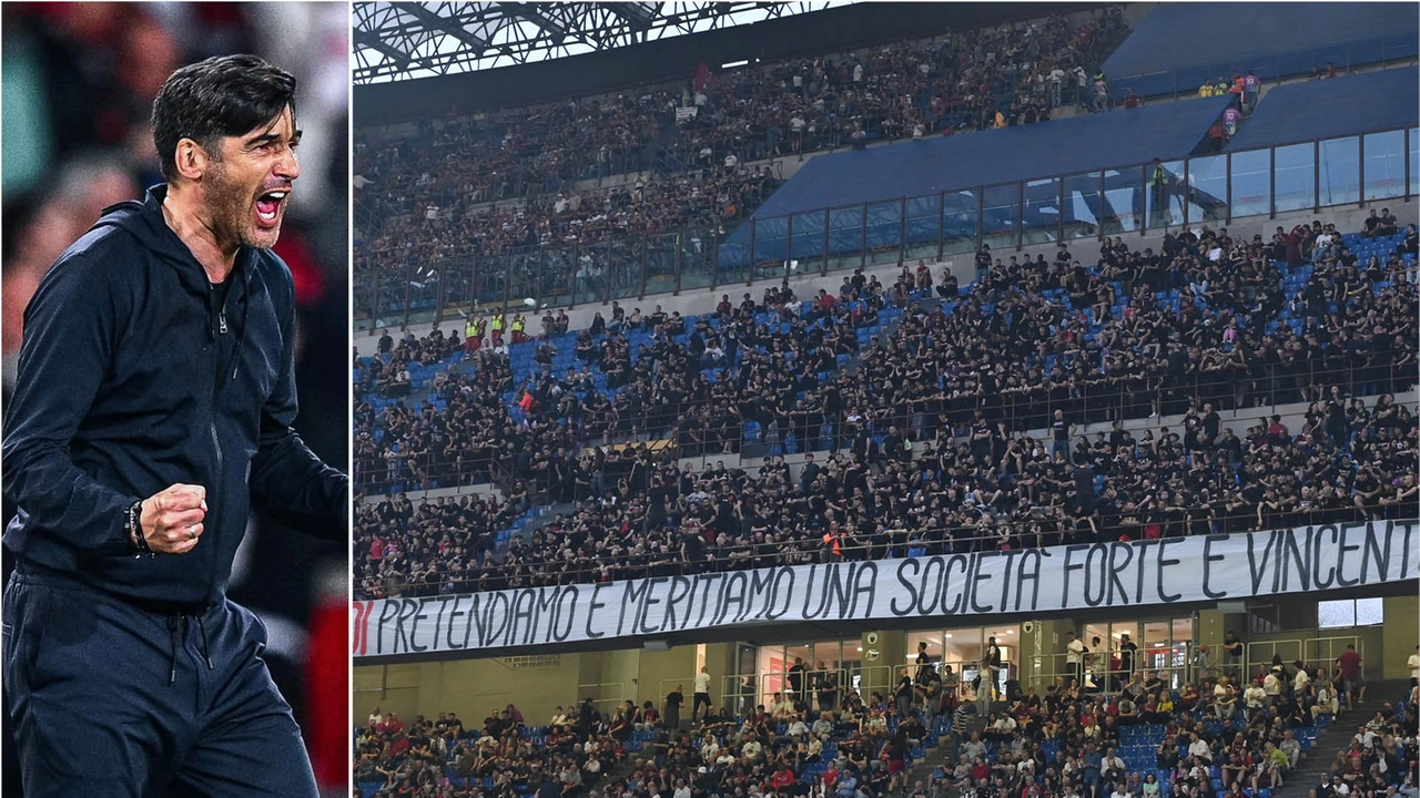Paulo Fonseca e la contestazione della Curva Sud