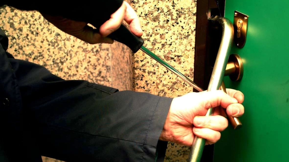 Ladri in azione, portato via un revolver