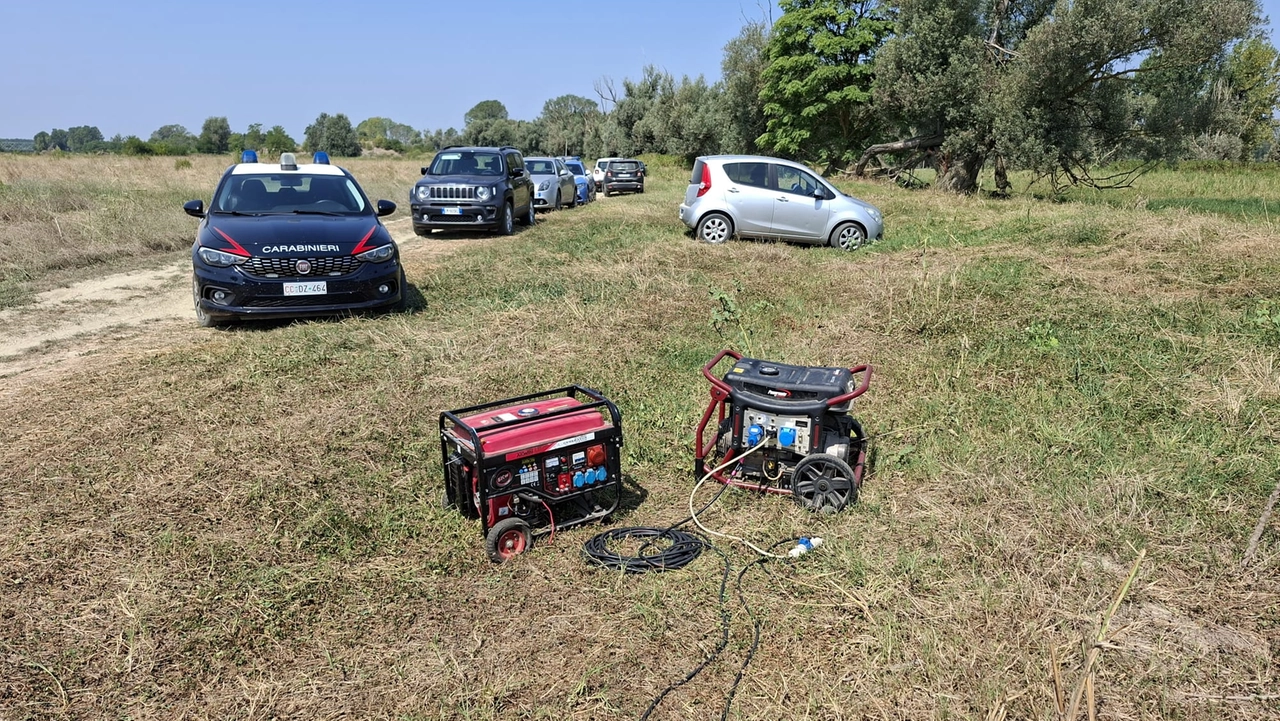 Linarolo, bloccato rave party alla Becca: sequestrato camion con attrezzature e denunciate 4 persone
