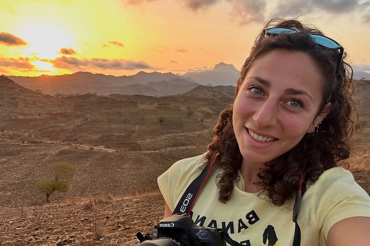 Il bel sorriso di Giorgia Rota