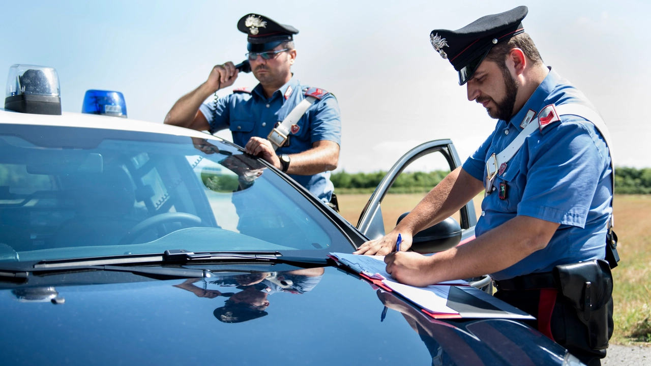 Intervenuti i carabinieri (foto di repertorio)
