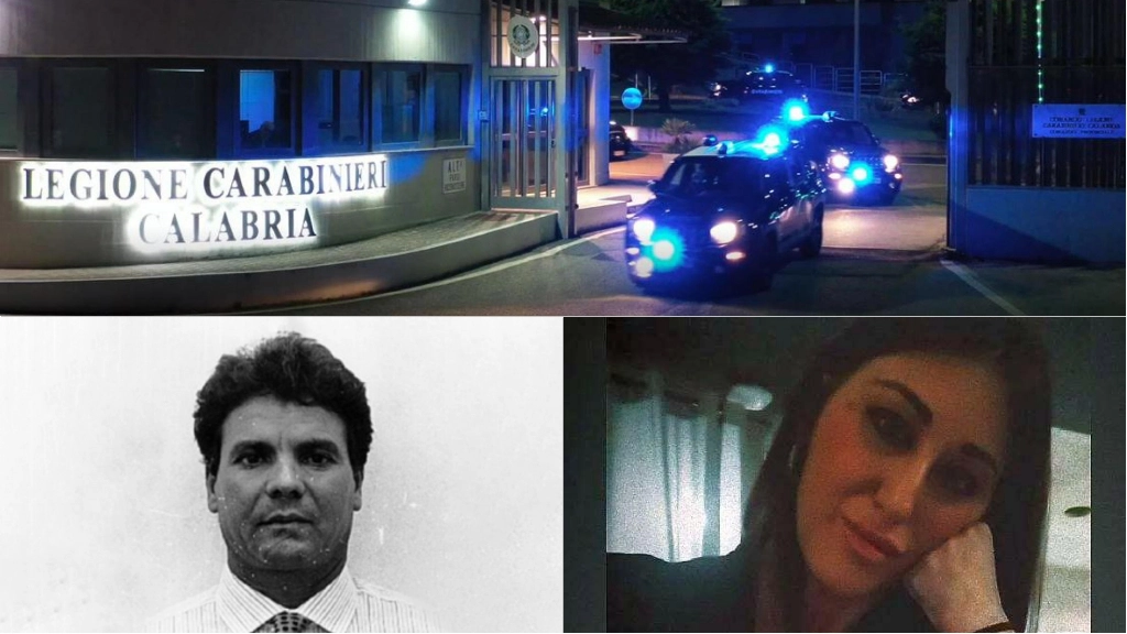 A sinistra, Franco Coco Trovato e a destra Giusy Trovato A sinistra, Franco Coco Trovato e a destra Giusy Trovato