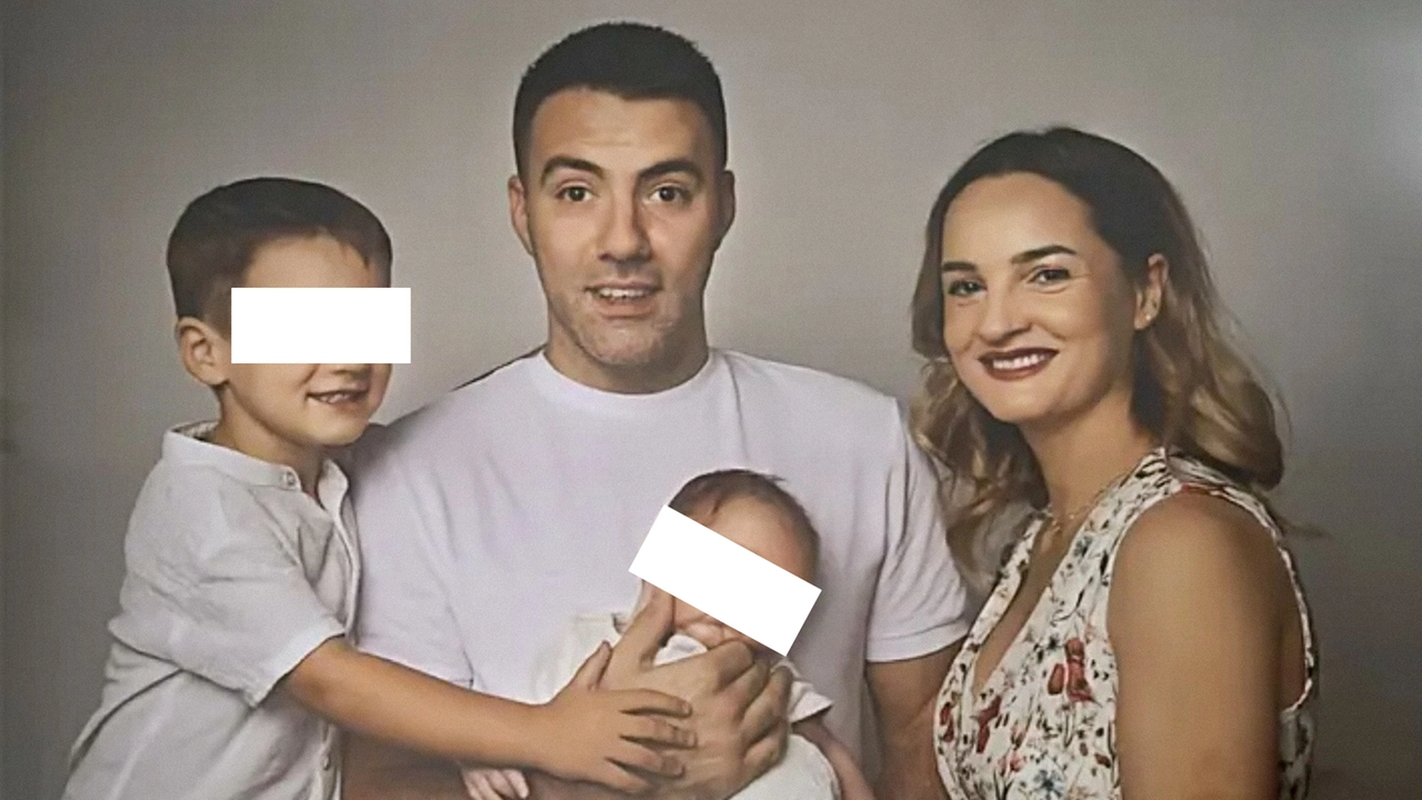 William Procopio, sua moglie Larisa e i suoi figli di 4 e 7 anni William Procopio, sua moglie Larisa e i suoi figli di 4 e 7 anni