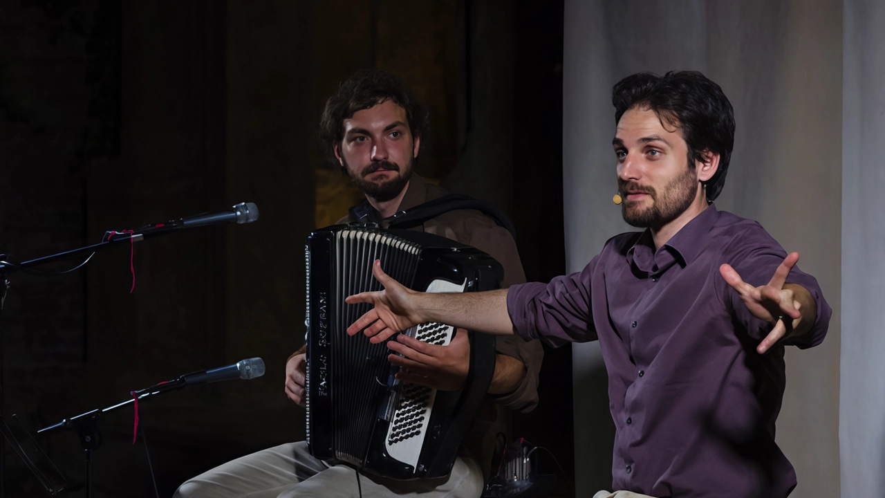 Un intreccio fra racconti popolari, leggende e cronaca, con la narrazione affiancata dalla musica, per calare in una serie...