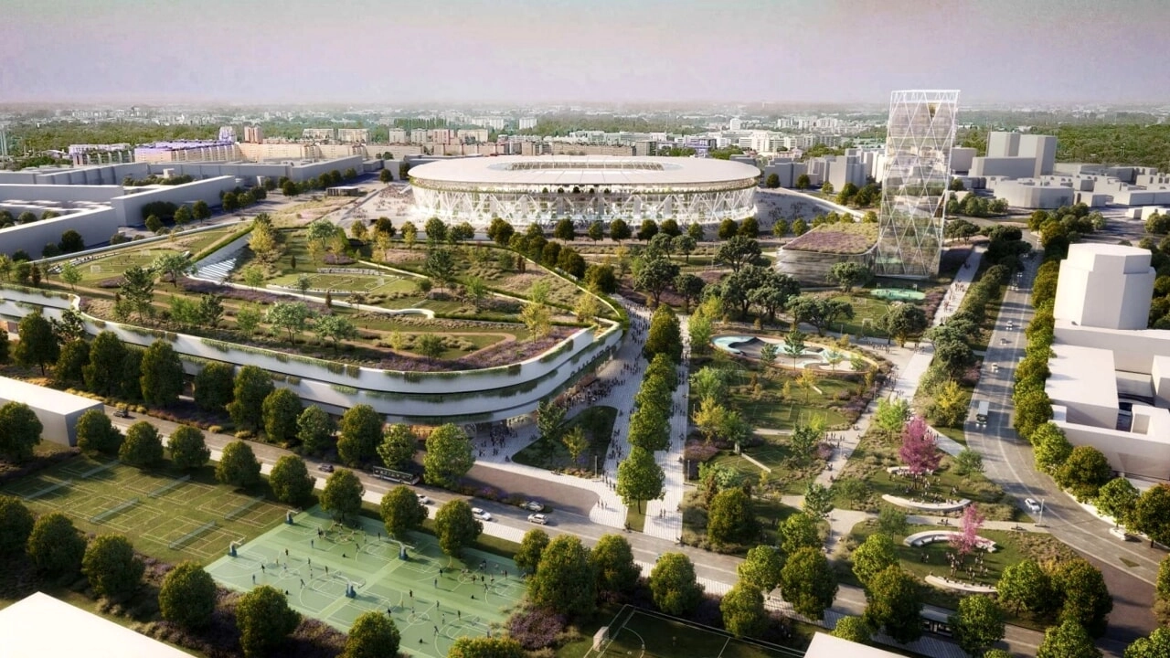 Rendering zona San Siro Rendering zona San Siro