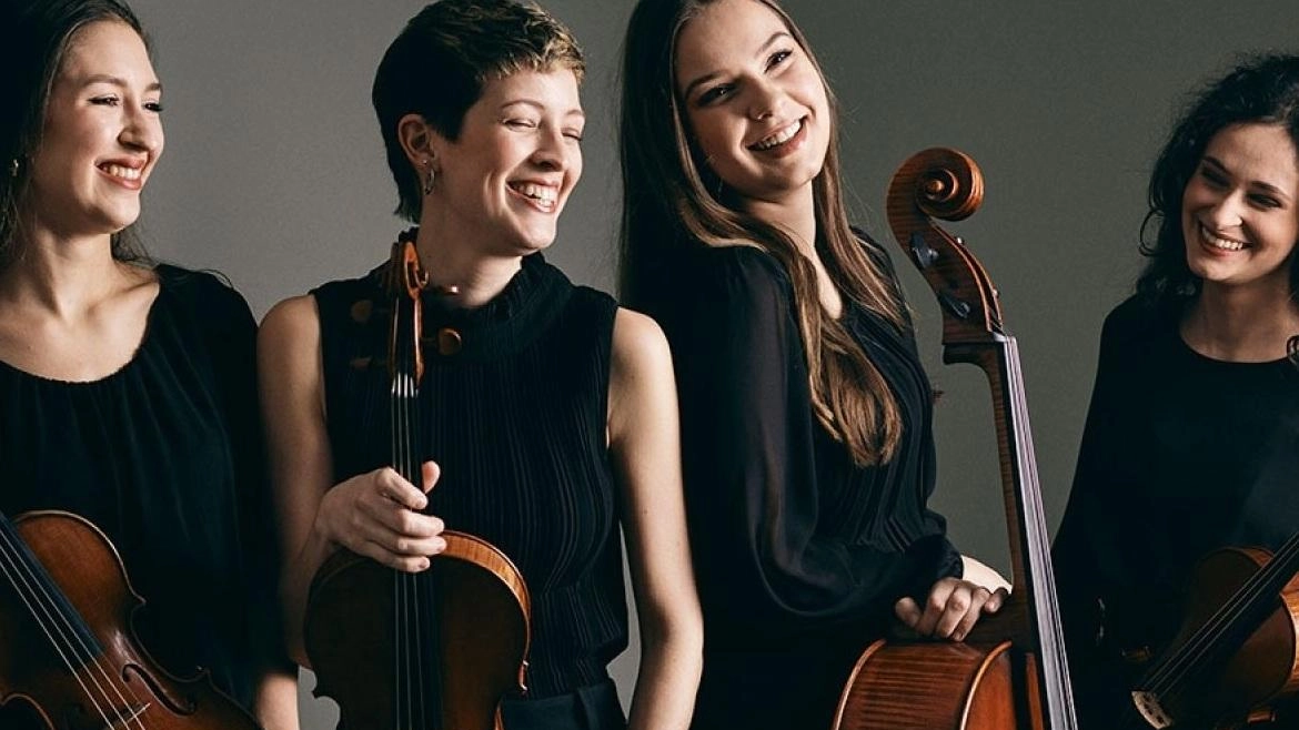 Il Quartetto Rilke protagonista del concerto d’apertura della nuova stagione di Suoni Mobili a Palazzo Arese Borromeo Il Quartetto Rilke protagonista del concerto d’apertura della nuova stagione di Suoni Mobili a Palazzo Arese Borromeo