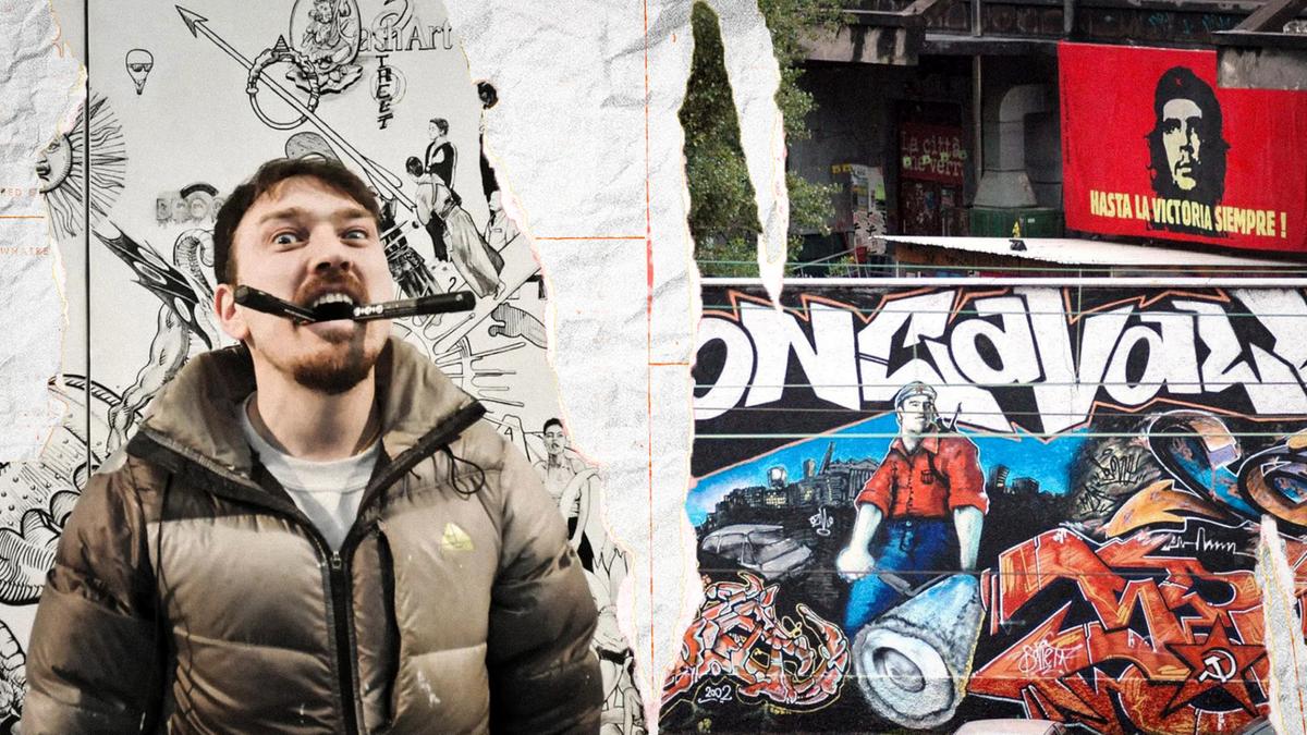 Ozmo, street artist del Leoncavallo: “Milano da underground a salottino. Noi e Sgarbi? Quel muro ritardò lo sgombero per anni” Ozmo, street artist del Leoncavallo: “Milano da underground a salottino. Noi e Sgarbi? Quel muro ritardò lo sgombero per anni”