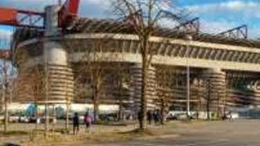 Uno scorcio dello stadio Meazza