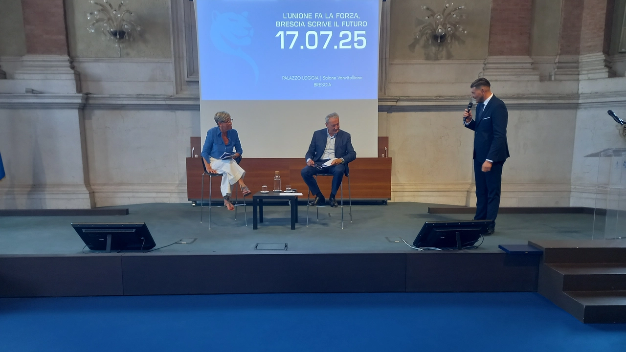 La presentazione dell'Union Brescia La presentazione dell'Union Brescia