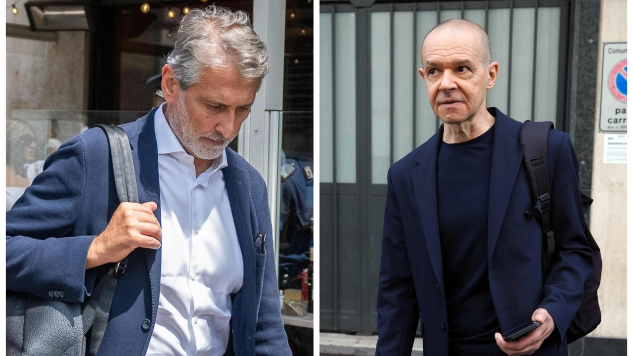 L'ex assessore Giancarlo Tancredi e Giusepep Marinoni L'ex assessore Giancarlo Tancredi e Giusepep Marinoni