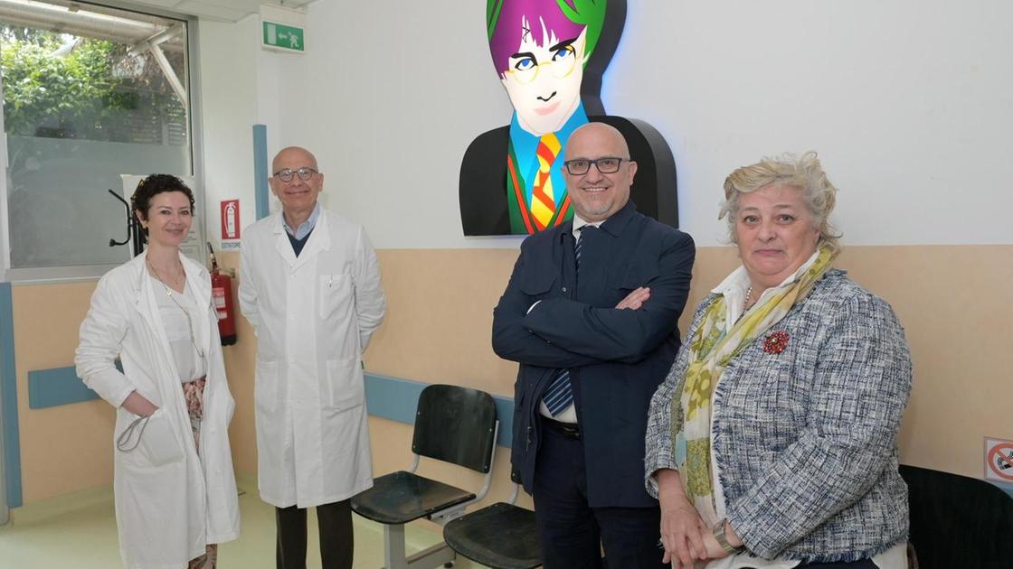 L’artista Lodola dona le sue opere alla Radiologia pediatrica L’artista Lodola dona le sue opere alla Radiologia pediatrica