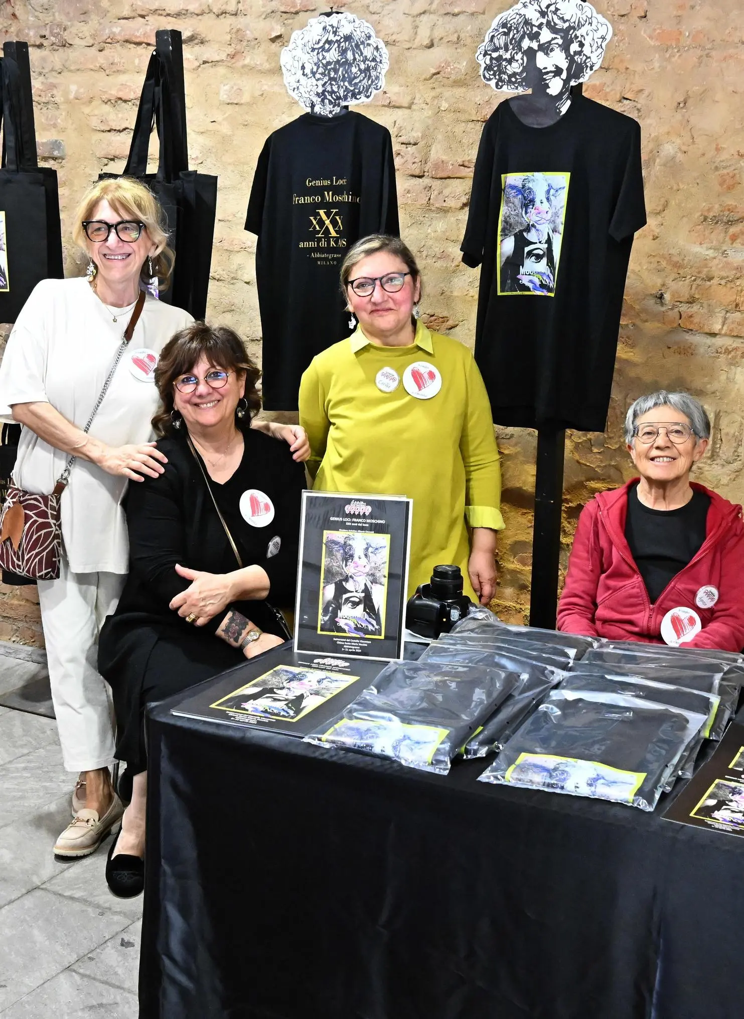 Mostra di Franco Moschino. Annullo filatelico speciale