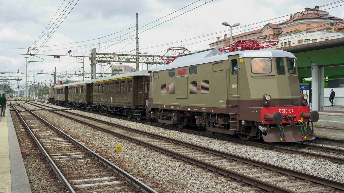 Un treno storico di Trenord Un treno storico di Trenord
