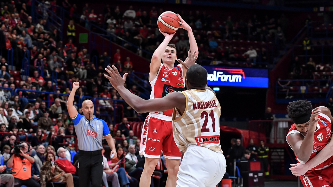 Olimpia Milano, vittoria da brivido con Venezia. Dimitrijevic da urlo