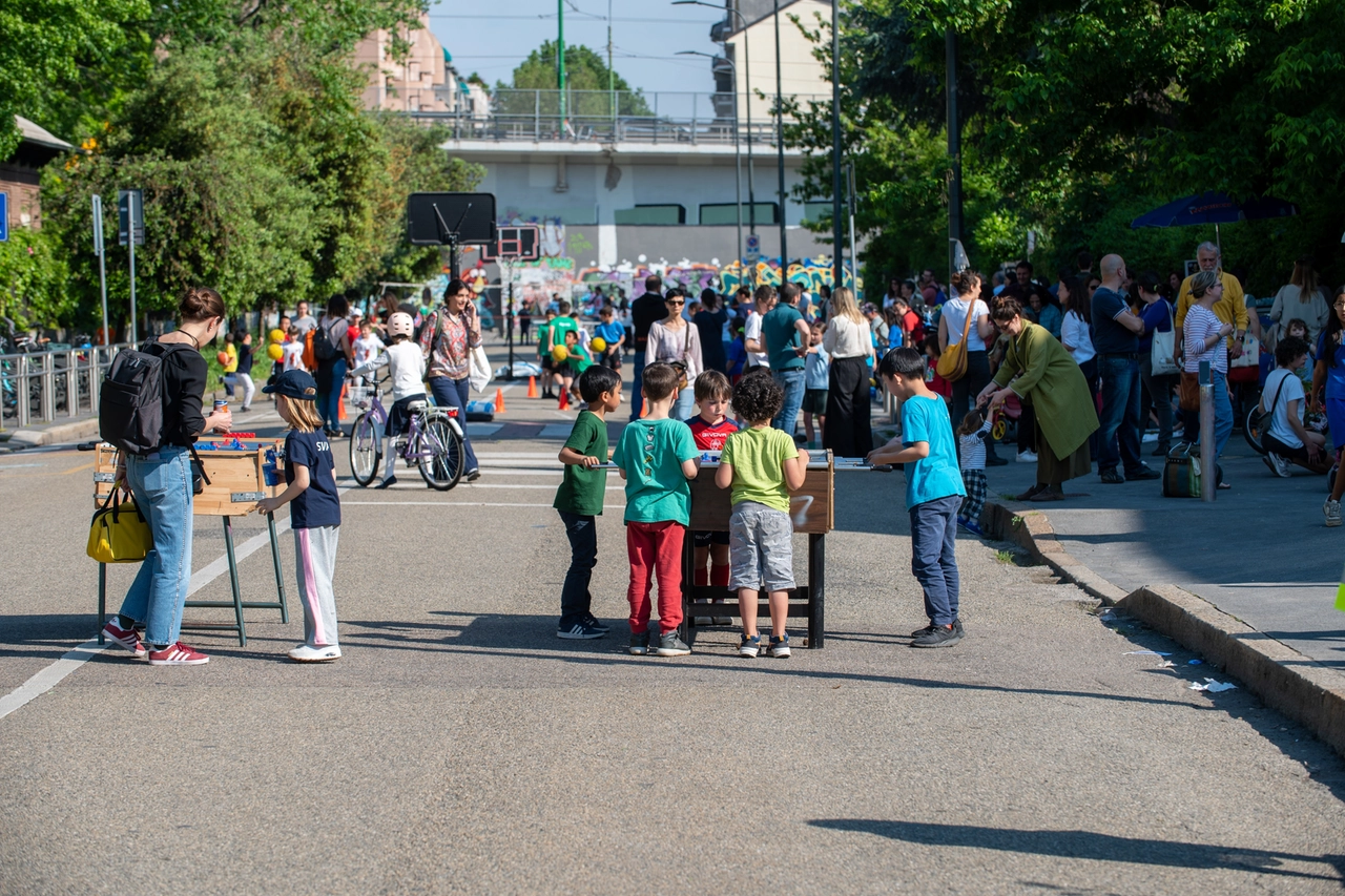 Street for kids: Festainstrada Rinnovata a Milano (Credit Marco Pittaluga Street for kids)