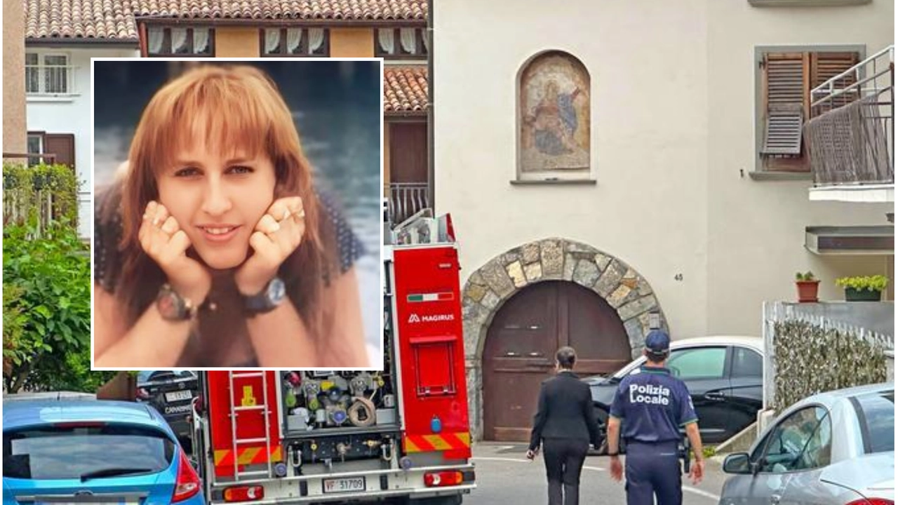 Elena Belloli e i rilievi nella casa di Cene Elena Belloli e i rilievi nella casa di Cene