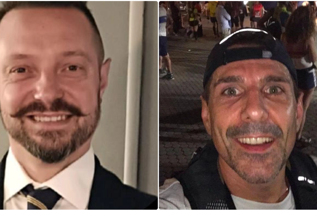 Paolo Bellazzi e Cristian Mauri, i due skyrunner precipitati sulla Grignetta