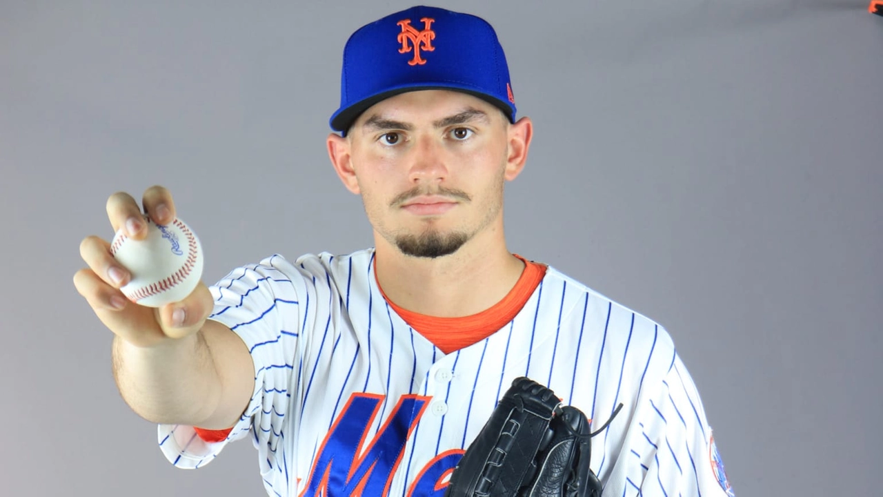 Matteo Marelli con la divisa dei New York Mets (sito mlb.com) Matteo Marelli con la divisa dei New York Mets (sito mlb.com)