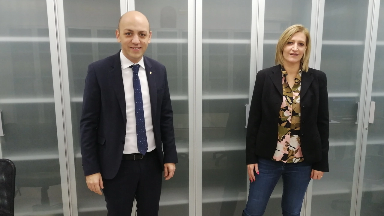 Codogno, il sindaco Francesco Passerini e l'assessore Silvia Salamina Codogno, il sindaco Francesco Passerini e l'assessore Silvia Salamina