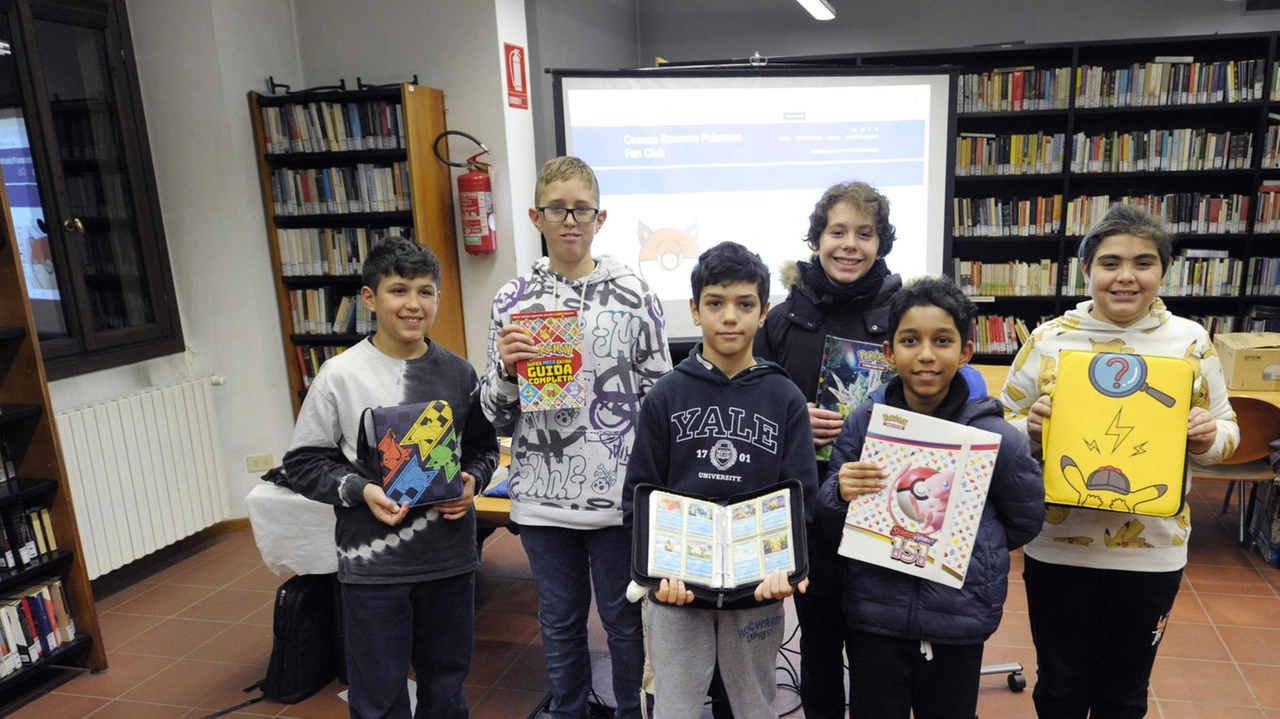 L’undicenne cesanese Leonardo Migliori, in mezzo, è il fan club dei Pokémon L’undicenne cesanese Leonardo Migliori, in mezzo, è il fan club dei Pokémon