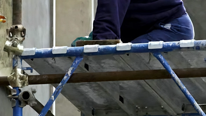 Cantiere fermo nel rione Mazzafame Cantiere fermo nel rione Mazzafame