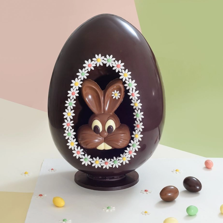 L'uovo decorato di Solbiati cioccolato