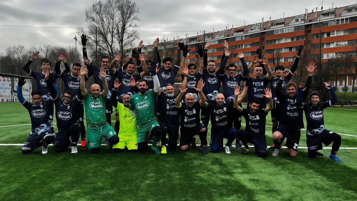 Una partita di calcio tra Atletico Pro Tetto e Team Milanobelladadio promuove l'inclusione sociale per i senzatetto. Una partita di calcio tra Atletico Pro Tetto e Team Milanobelladadio promuove l'inclusione sociale per i senzatetto.