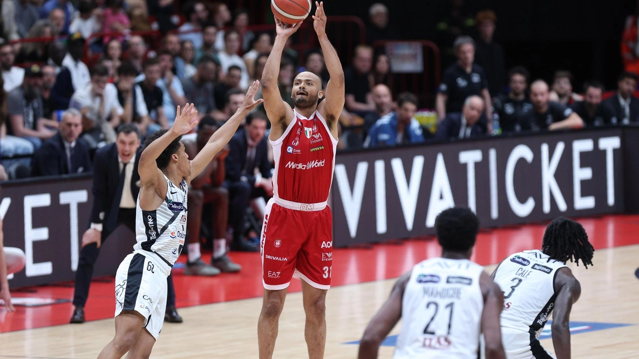 Shavon Shields, migliore in campo in gara-4 tra Olimpia Milano e Aquila Trento Shavon Shields, migliore in campo in gara-4 tra Olimpia Milano e Aquila Trento