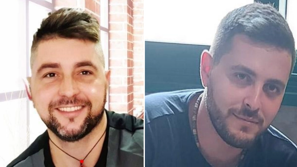 Delitto di Cesano: la vittima Roberto Parisi (a sinistra) e Antonio Iannetti Delitto di Cesano: la vittima Roberto Parisi (a sinistra) e Antonio Iannetti