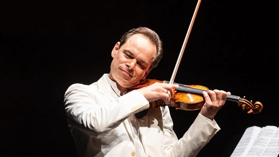 Benjamin Schmid, 56 anni, si esibirà domani con l’Orchestra Sinfonica Benjamin Schmid, 56 anni, si esibirà domani con l’Orchestra Sinfonica