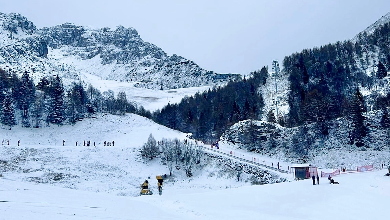 Neve ai Piani di Bobbio (Foto facebook Piani di Bobbio)