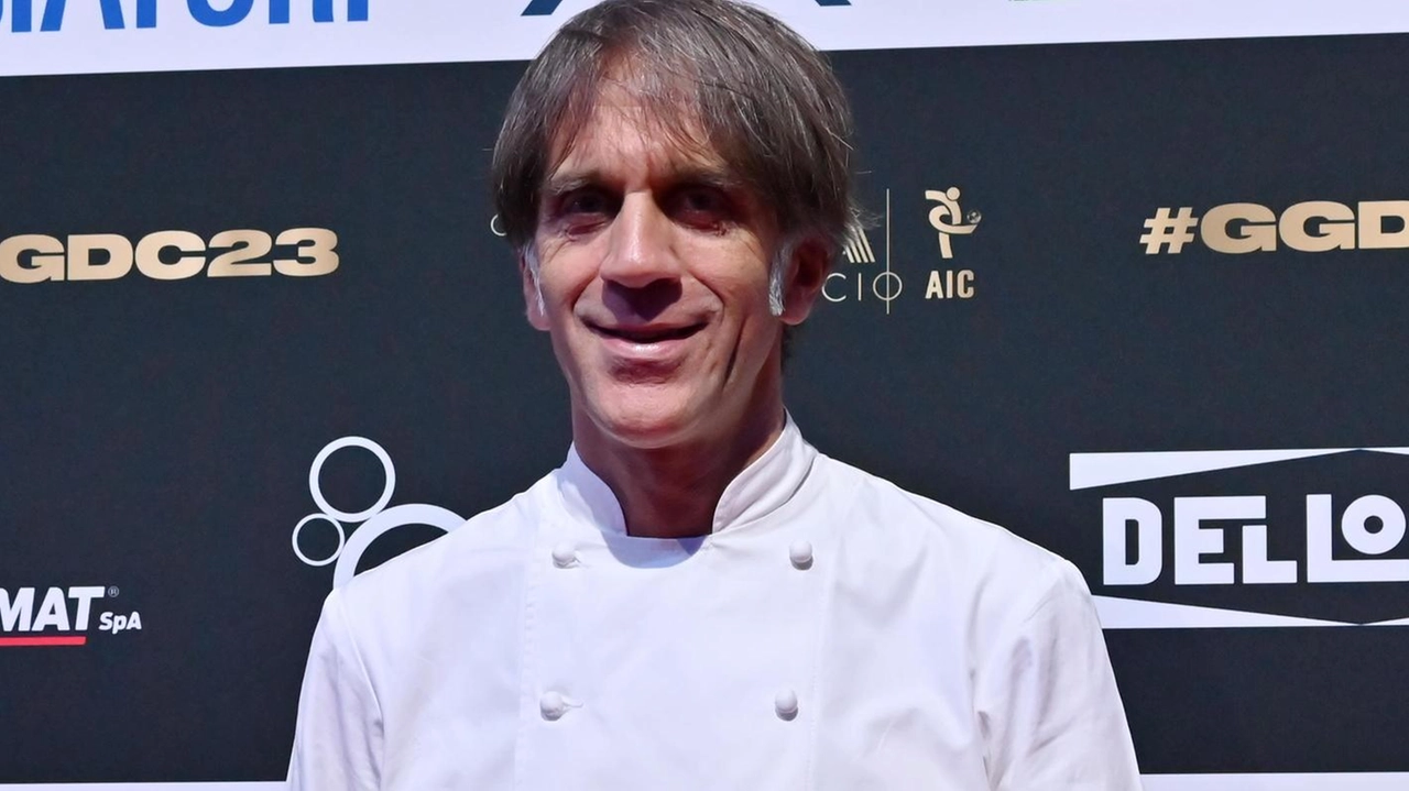 Davide Oldani, due stelle Michelin, più una verde per D’O e una rossa per l’Olmo