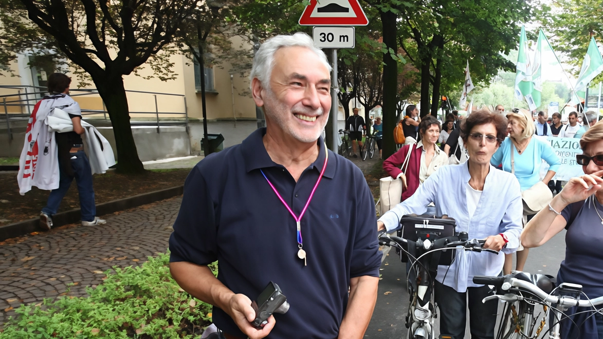 Massimo Benetti, socio fondatore e volontario storico di Fiab Monzainbici Massimo Benetti, socio fondatore e volontario storico di Fiab Monzainbici