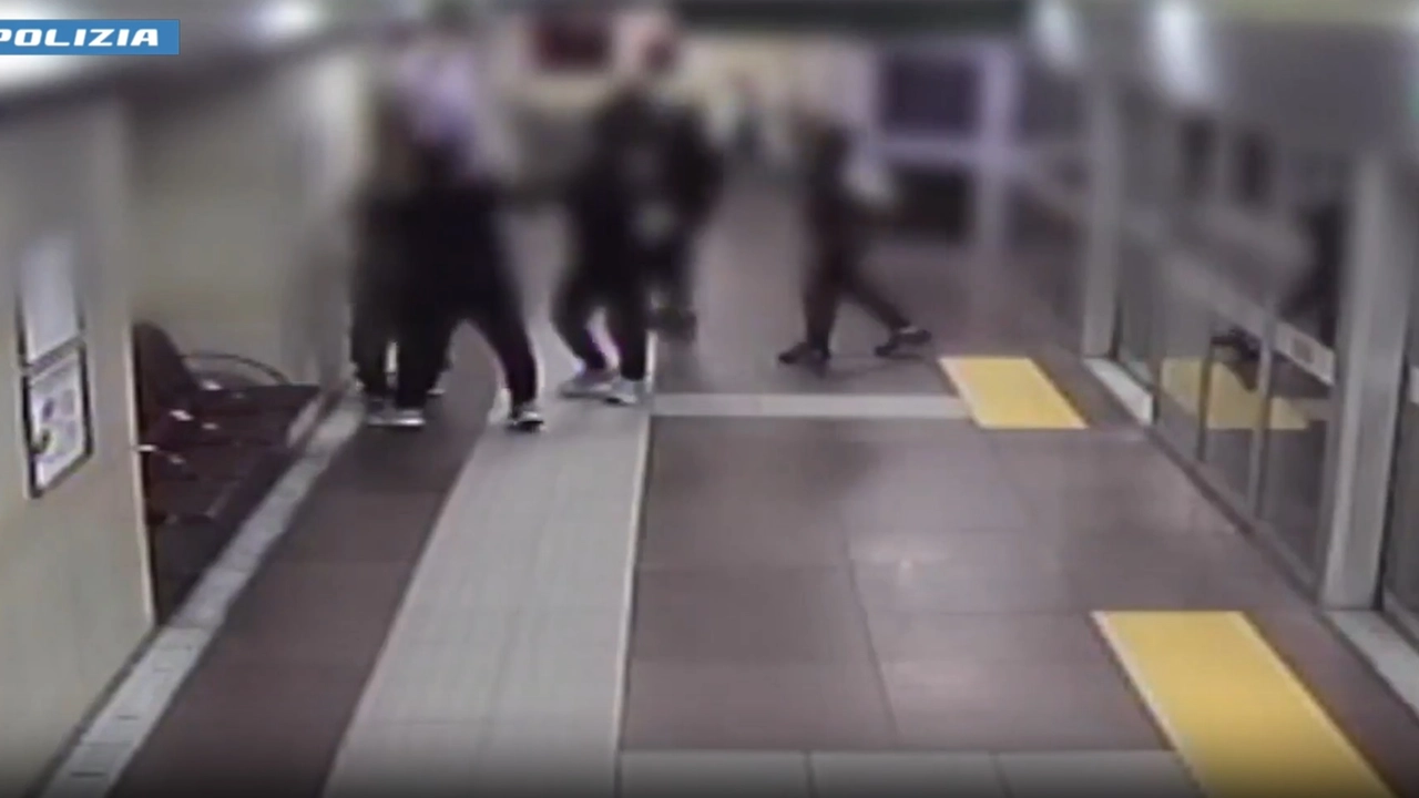 In azione in metropolitana a Milano