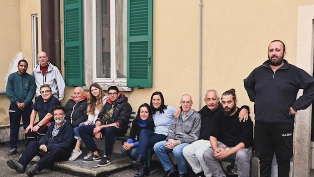 I volontari e operatori di Ozanam I volontari e operatori di Ozanam