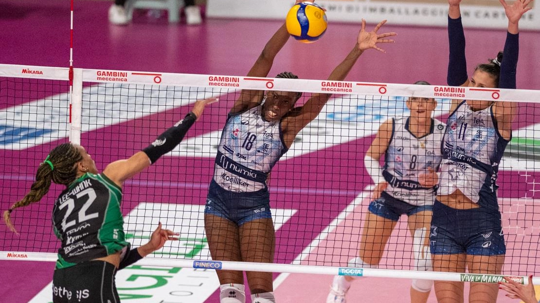 La Numia Vero Volley Milano si è qualificata per le semifinali scudetto. Paola Egonu e compagne, reduci dalla vittoria di... La Numia Vero Volley Milano si è qualificata per le semifinali scudetto. Paola Egonu e compagne, reduci dalla vittoria di...