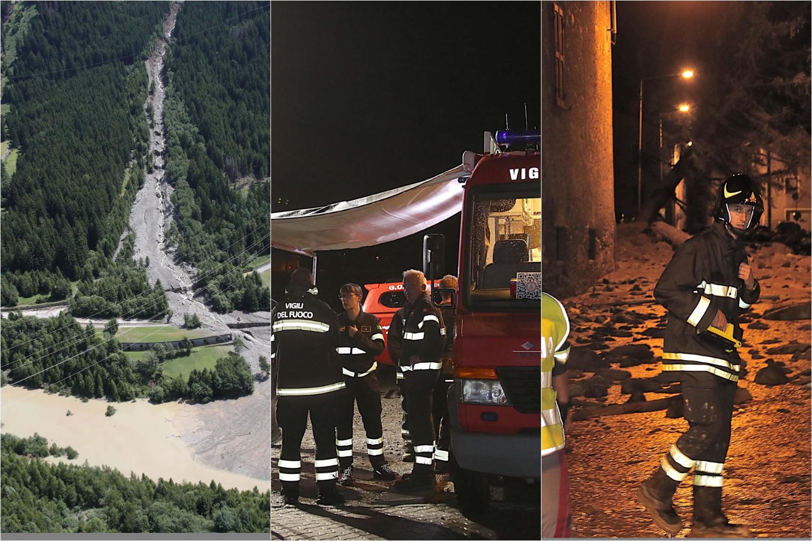 Maltempo in Valtellina, sfollati gli abitanti di due frazioni. Notte da incubo a Tola e Aquilone: “Al lavoro ...