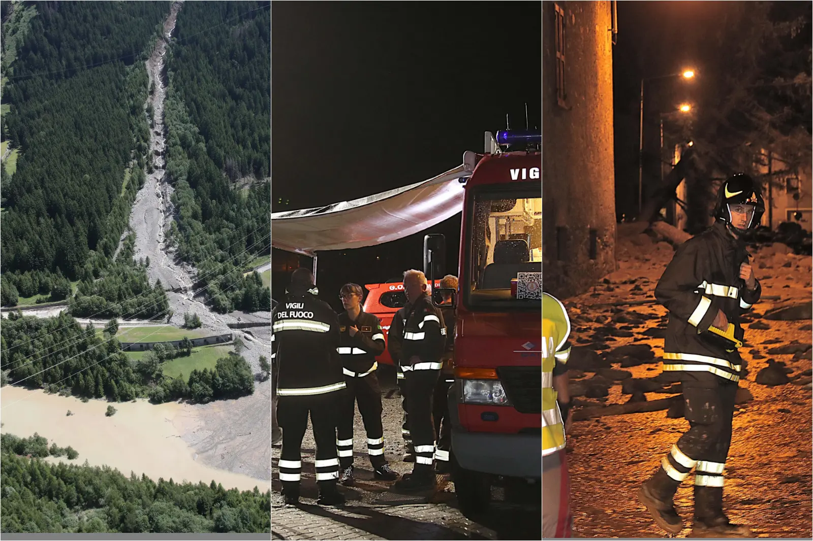 Maltempo in Valtellina, sfollati gli abitanti di due frazioni. Notte da incubo a Tola e Aquilone: “Al lavoro per il rientro in sicurezza”