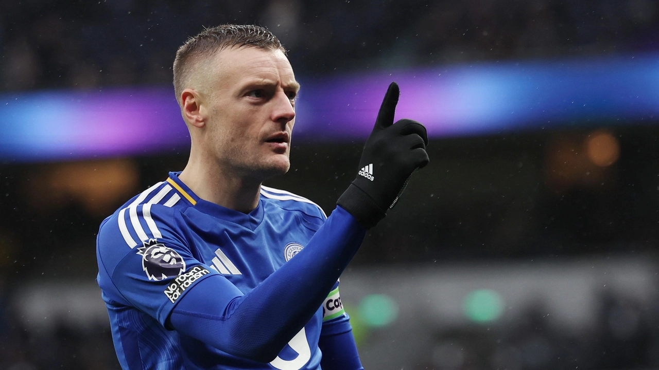 Jamie Vardy, icona del Leicester City Jamie Vardy, icona del Leicester City