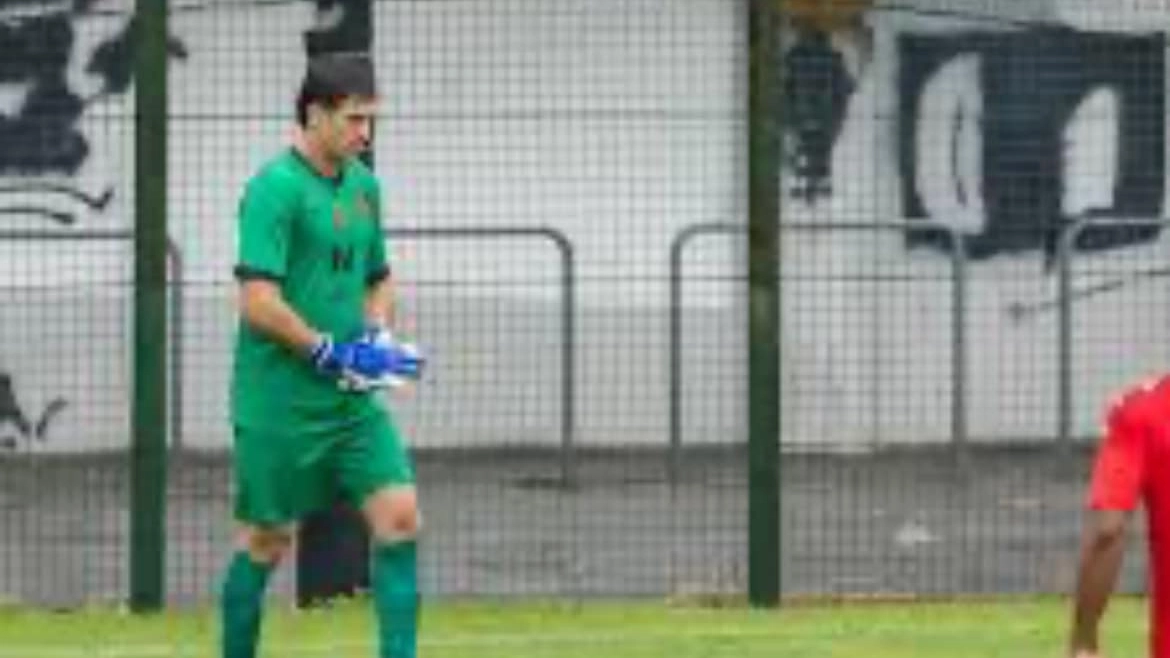 Alessandro Guarnone, portiere della Vogherese Alessandro Guarnone, portiere della Vogherese