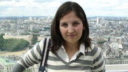 Una delle ultime foto di Chiara Poggi, scattata da Alberto Stasi il 21 luglio 2007 a Londra, sulla ruota panoramica