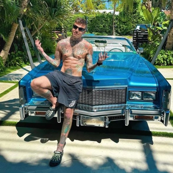 Fedez a Miami (Foto Instagram)