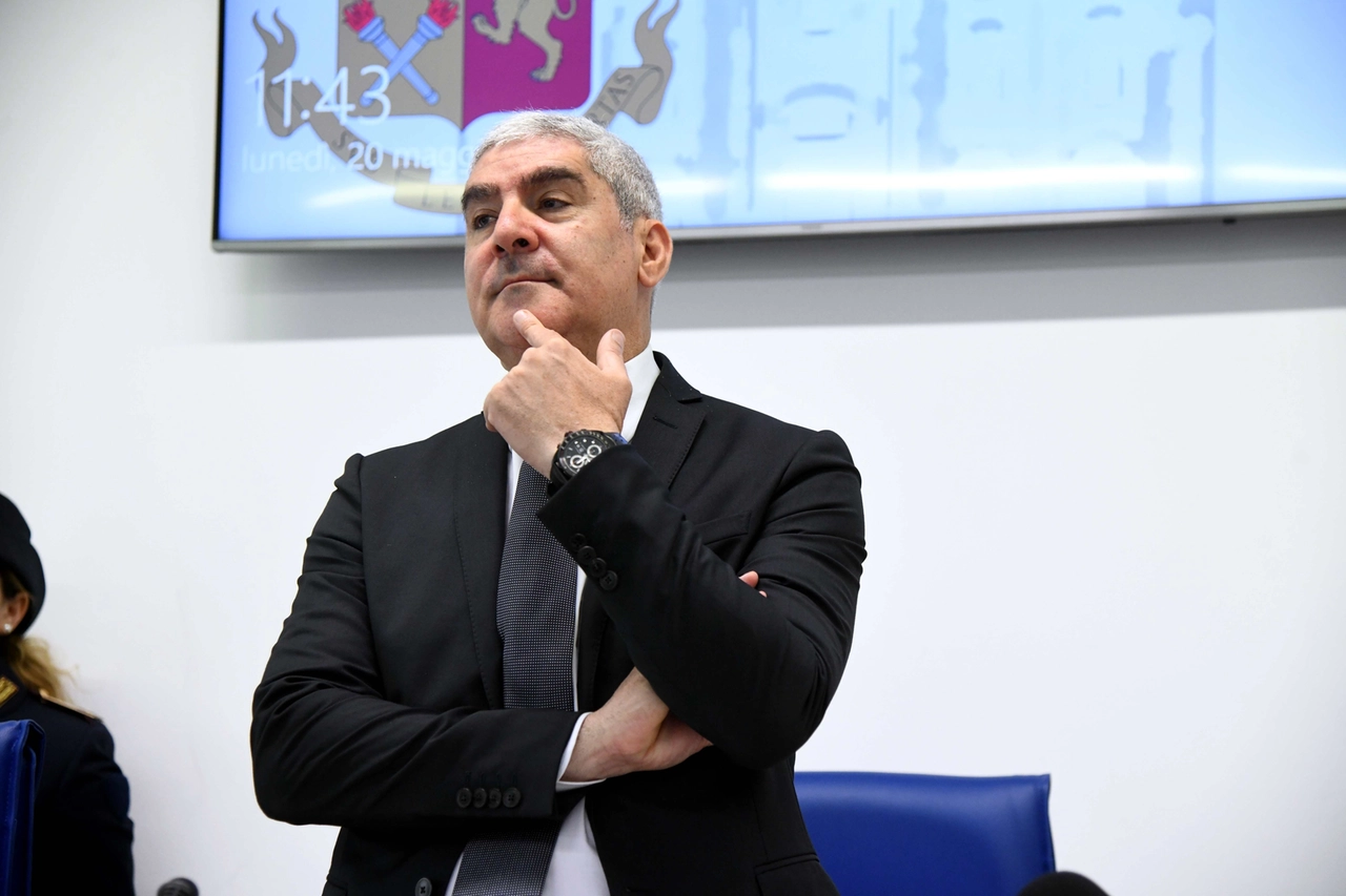 Il questore di Milano Bruno Megale